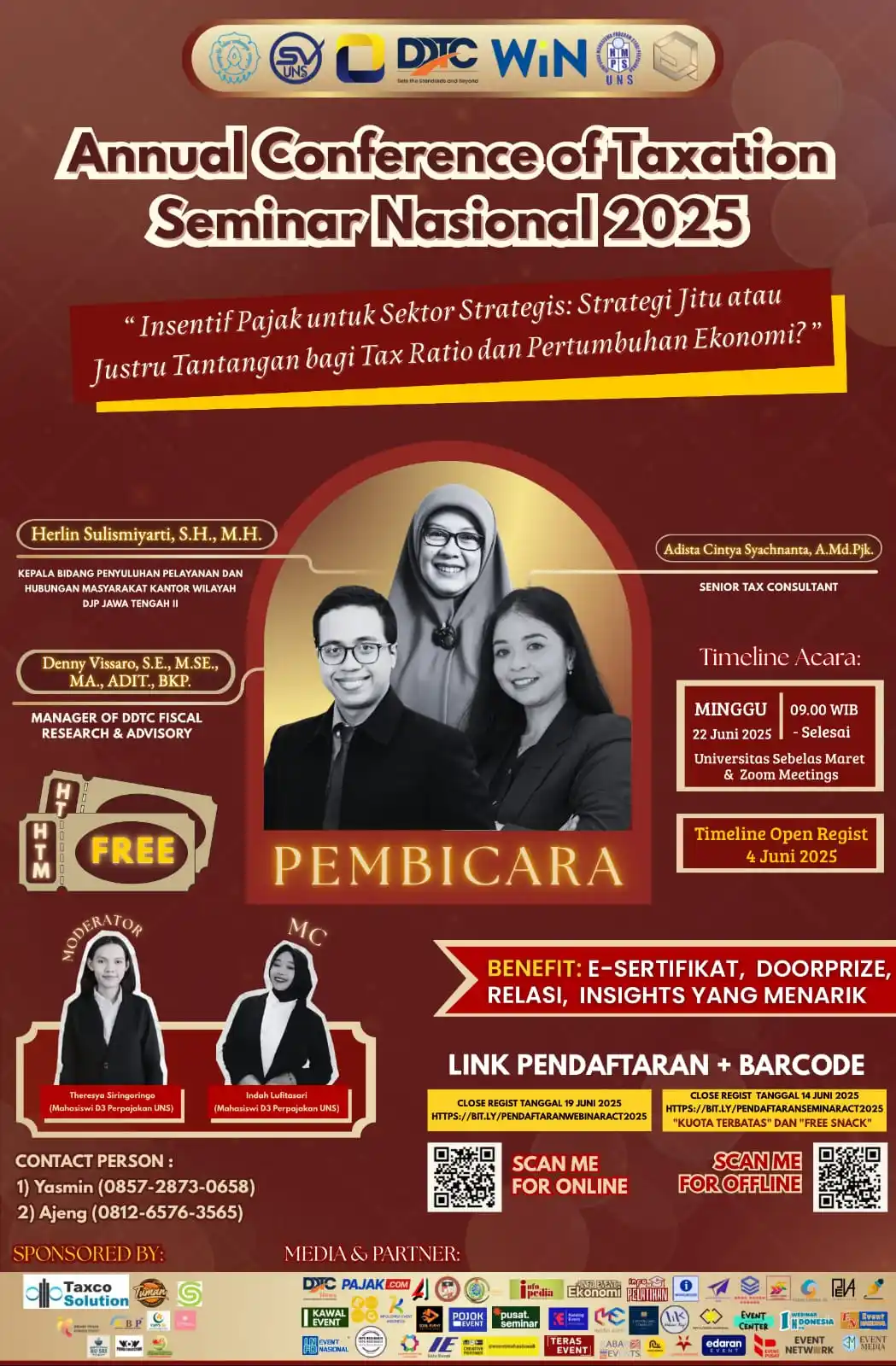 Membedah Efektivitas Insentif Pajak, UNS Gelar Seminar Nasional Gratis