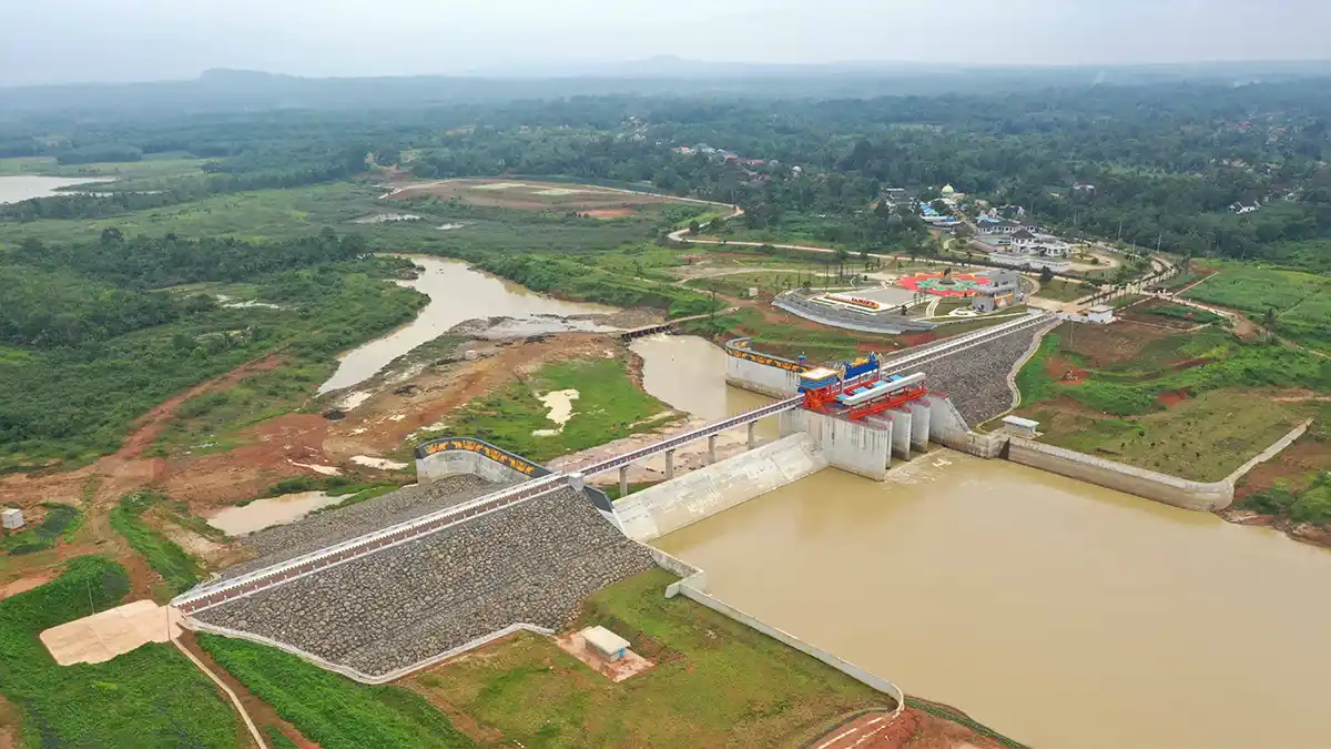Dibiayai Pajak, Proyek Bendungan Margatiga Habiskan Dana Rp846 Miliar