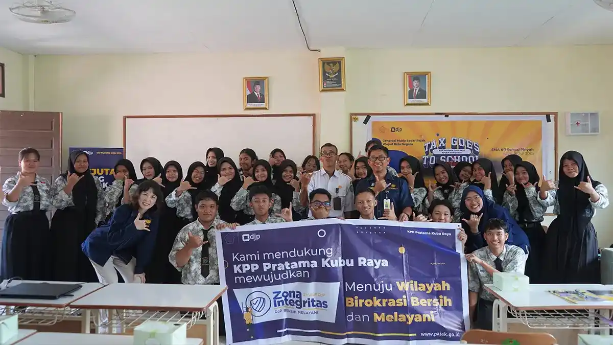 Tax Goes to School, Siswa Diajari Fungsi dan Pentingnya Pajak di APBN