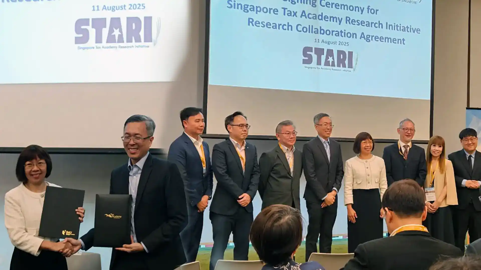 Inisiatif Riset Pajak STARI Dirilis di Singapura, Delegasi DDTC Hadir