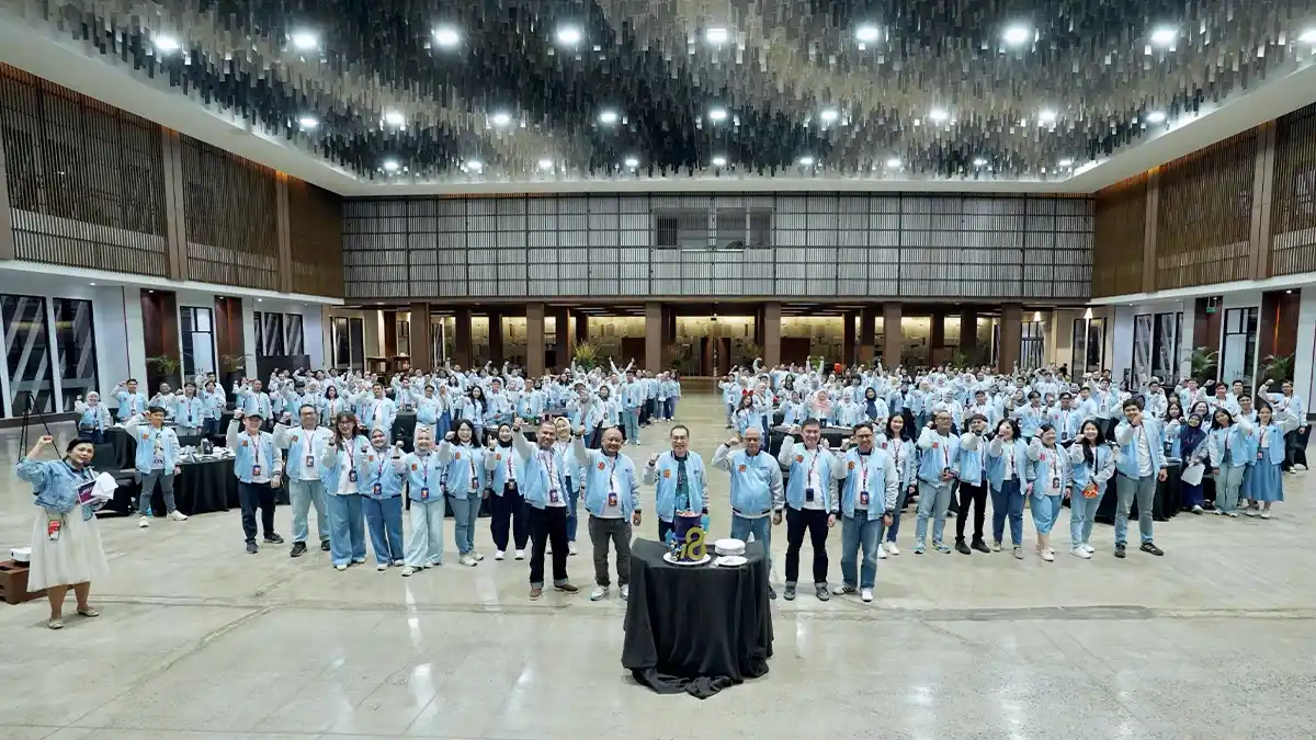 Penuh Kegembiraan, Keluarga Besar DDTC Ikuti Grand Event HUT ke-18