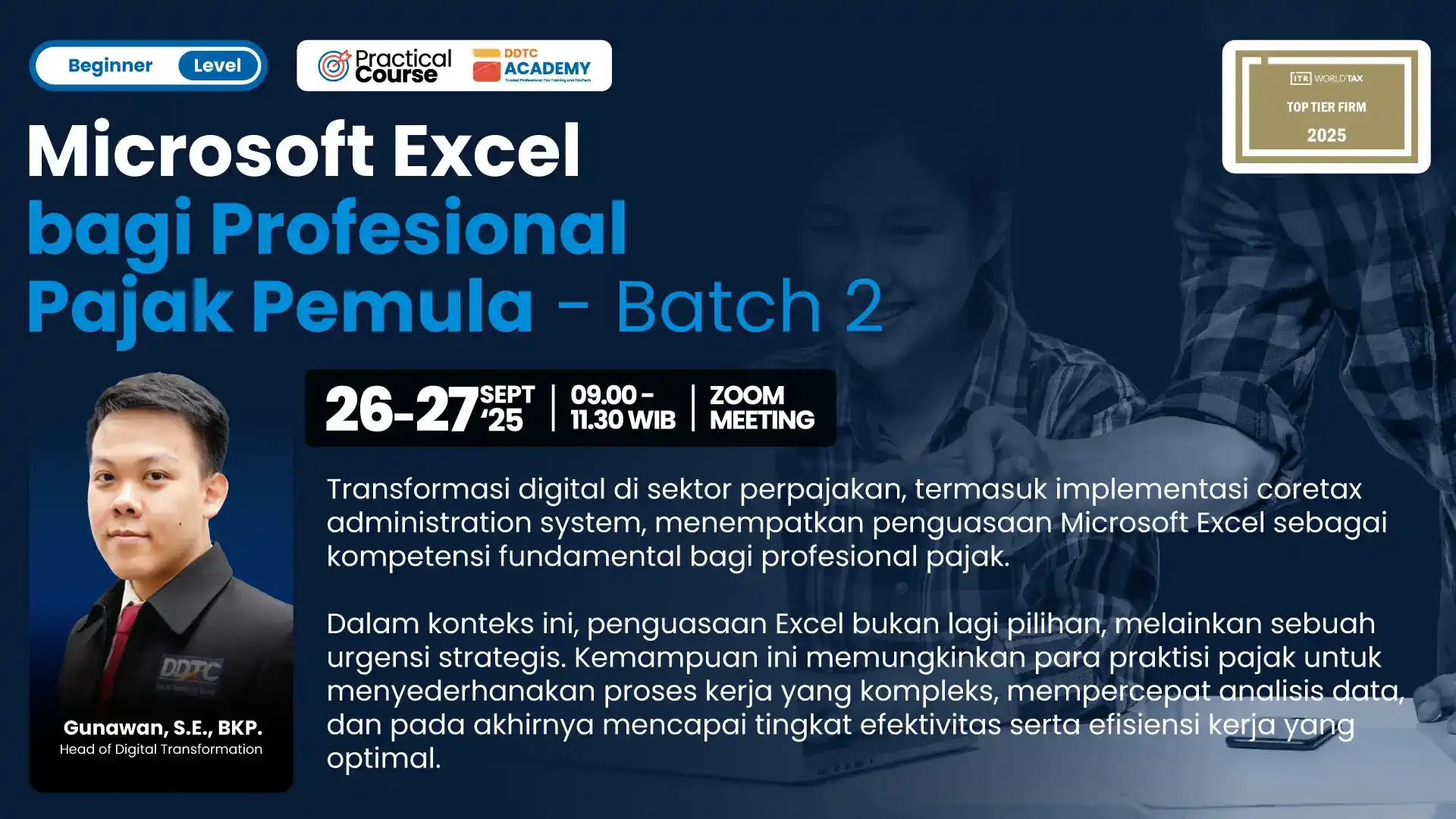 Hari Terakhir Early Bird Pendaftaran Course Excel Batch 2 DDTC Academy