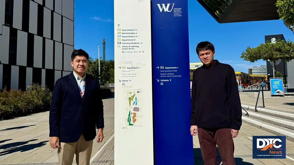Dua Profesional DDTC Tiba di Vienna, Tempuh Studi Pajak Internasional
