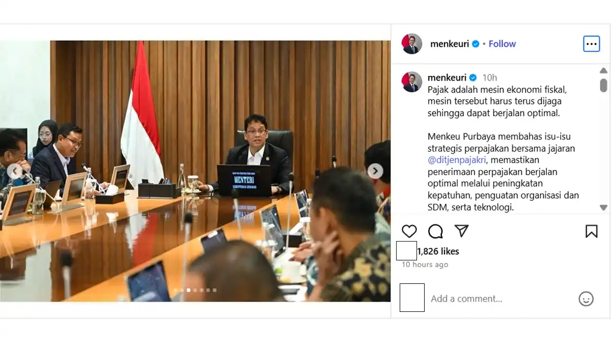 Purbaya Kumpulkan Pejabat DJP, Wanti-Wanti Pajak sebagai Mesin Ekonomi