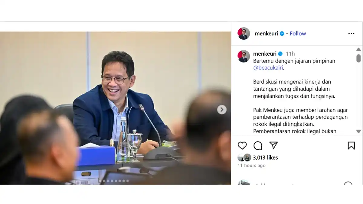 Kepada Pejabat DJBC, Purbaya Pesan Lebih Gencar Berantas Rokok Ilegal