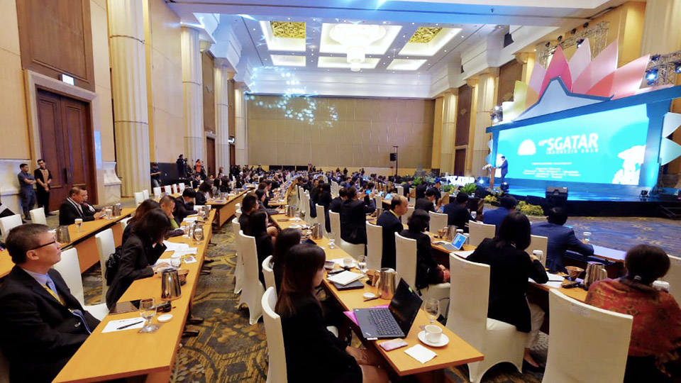 Suasana pembukaan rapat tahunan ke-49 SGATAR. (foto: DJP)