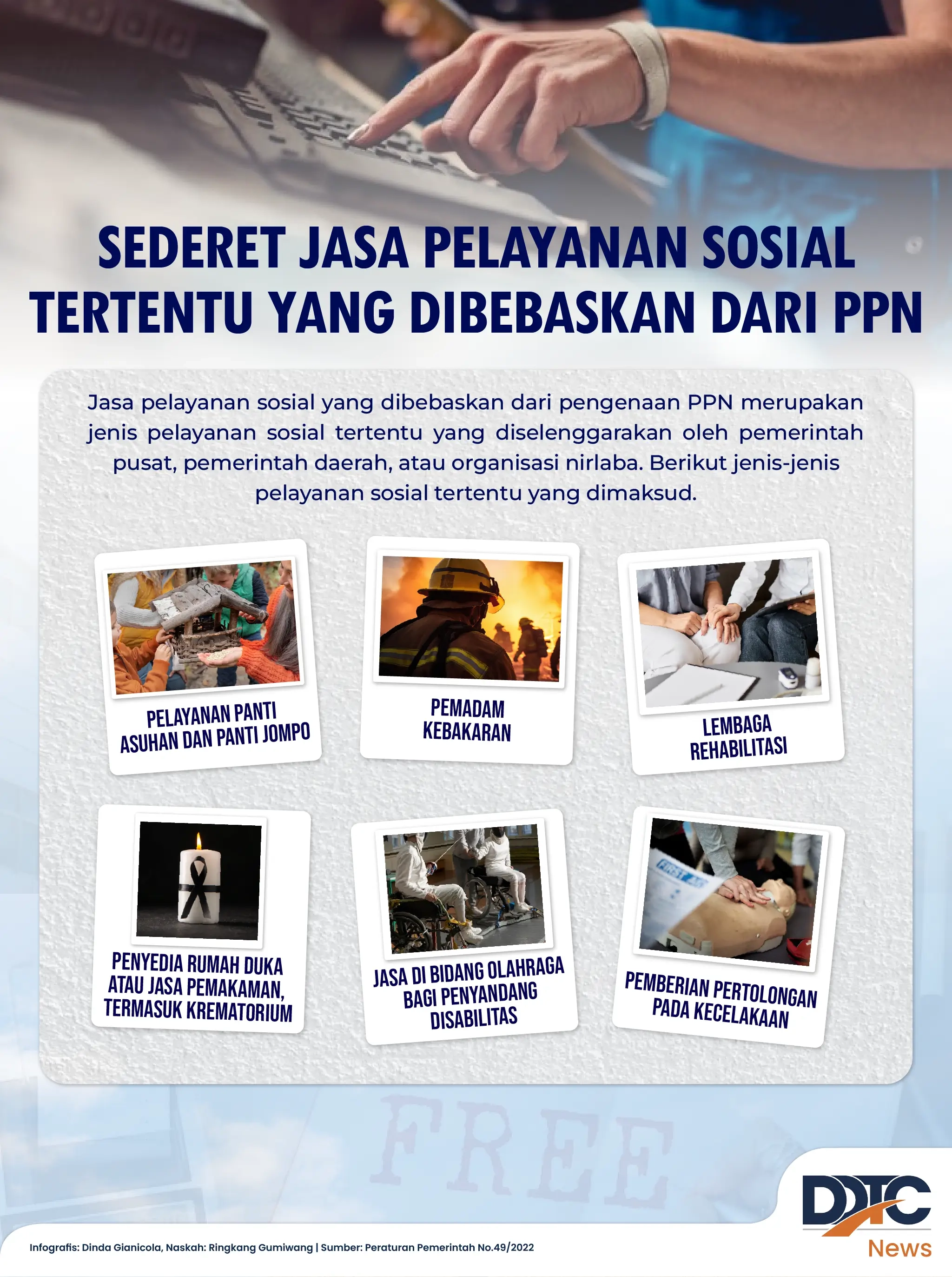 Sederet Jasa Pelayanan Sosial Tertentu yang Dibebaskan dari PPN