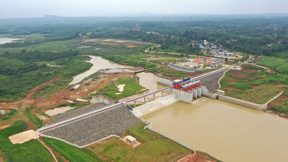 Dibiayai Pajak, Proyek Bendungan Margatiga Habiskan Dana Rp846 Miliar