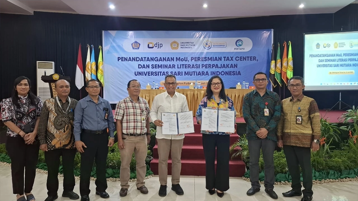USM Indonesia Medan Resmi Punya Tax Center, DJP Sumut I Beri Dukungan