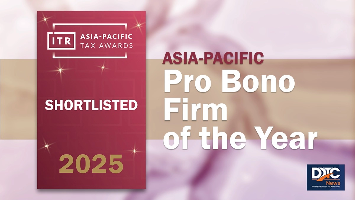 DDTC Masuk Nominasi Pro Bono Firm of the Year di ITR Tax Awards 2025
