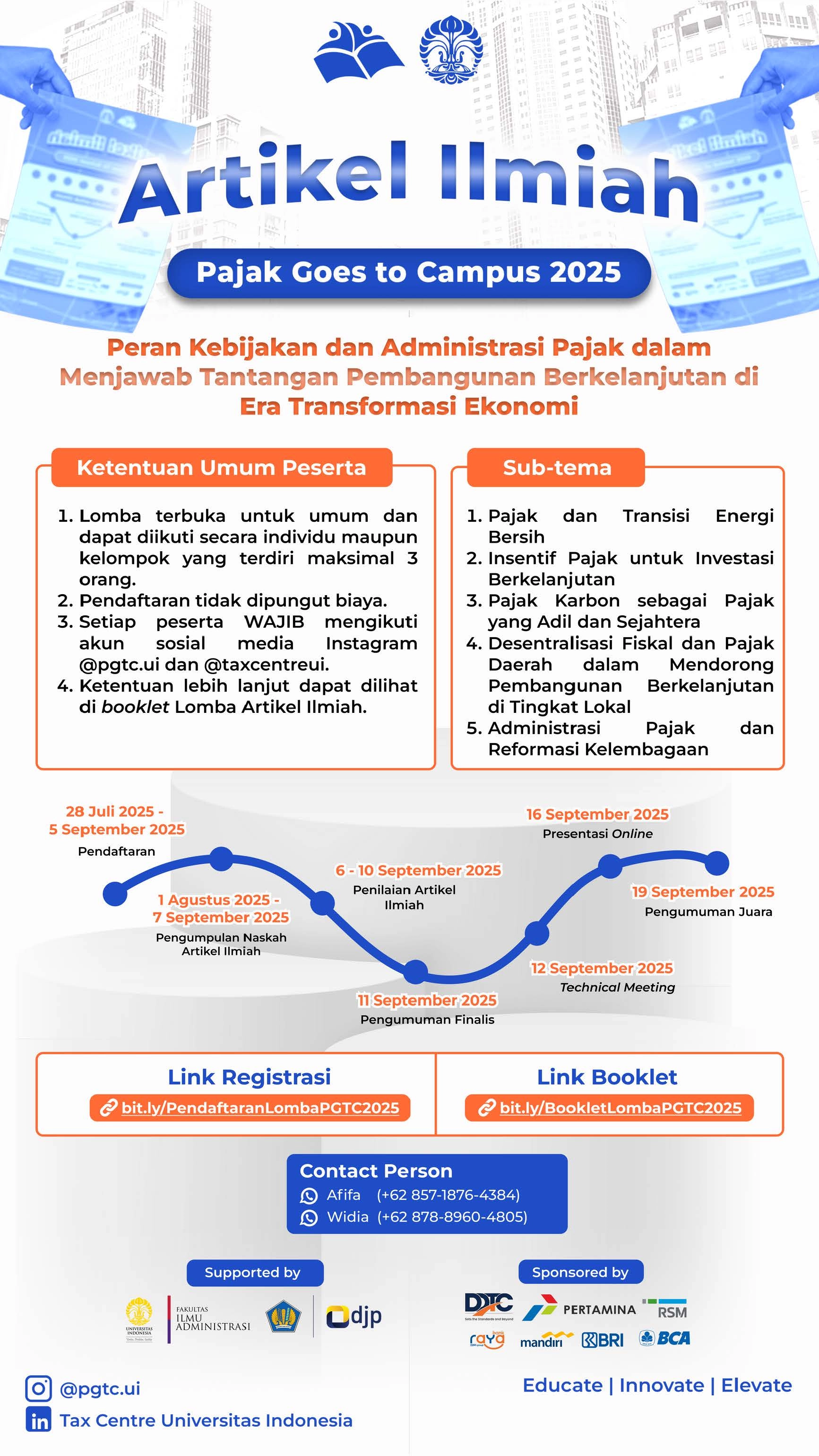 Tax Centre FIA UI Gelar Lomba Menulis Artikel Ilmiah, Jangan Lewatkan!