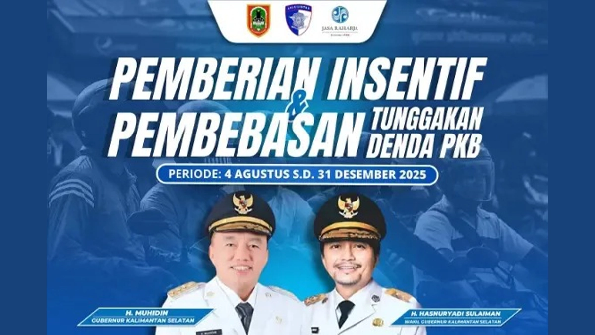 Hingga Desember 2025, Pemprov Kembali Gelar Pemutihan Pajak Kendaraan