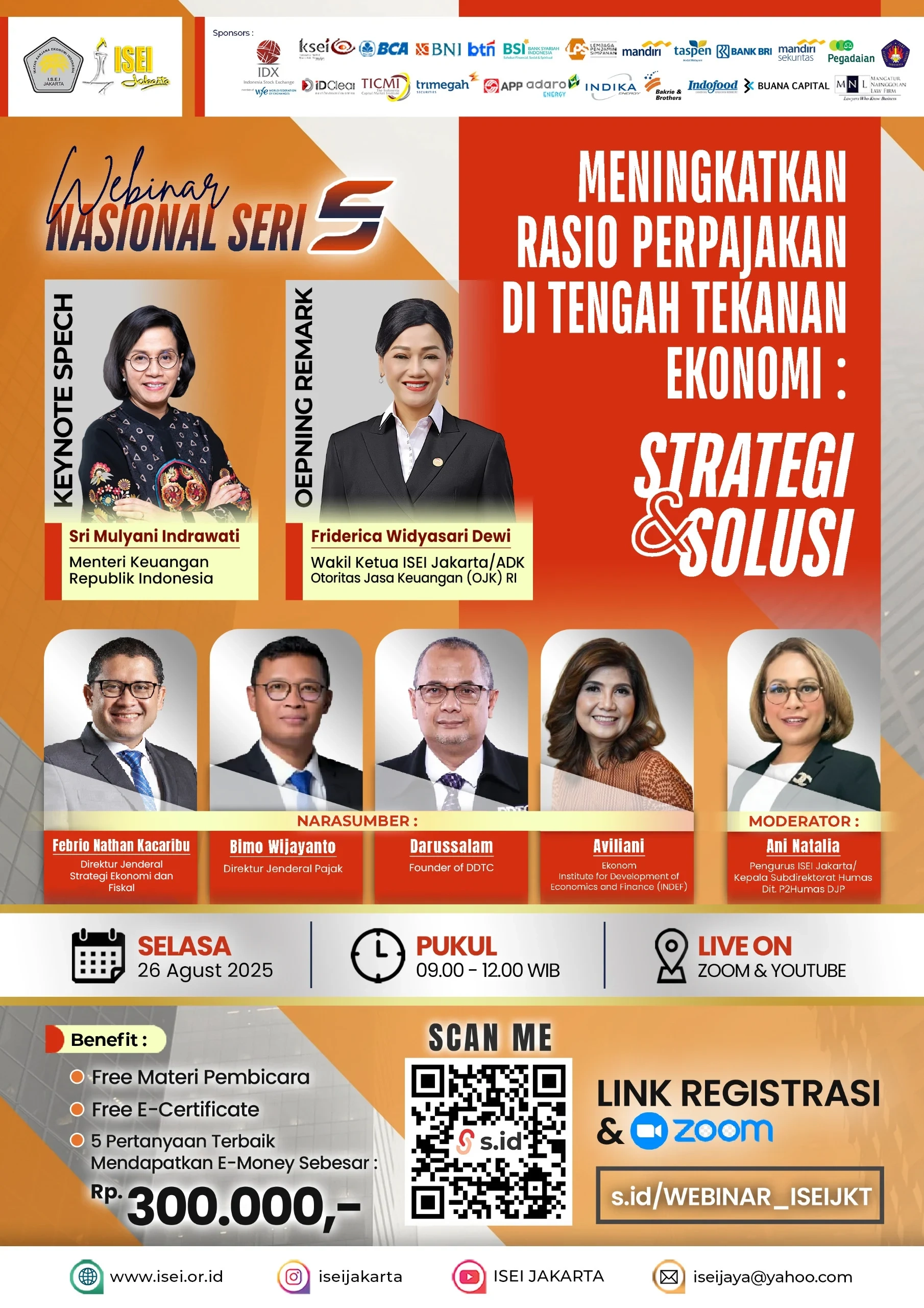 ISEI Adakan Seminar Strategi Meningkatkan Rasio Perpajakan