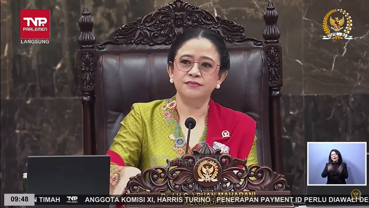 Pidato Lengkap Ketua DPR, Bahas Indonesia Gelap hingga Serakahnomics