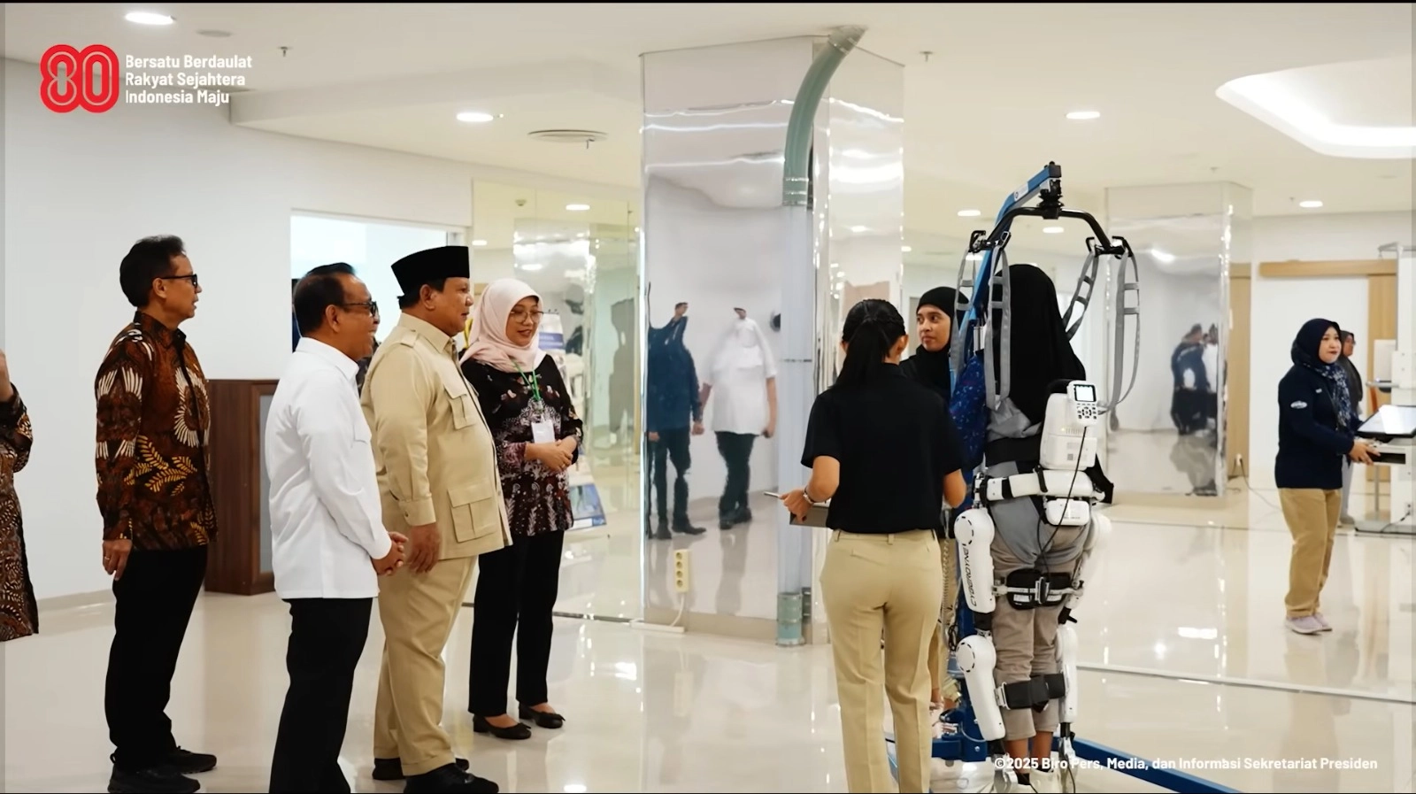 Dari Uang Pajak, Prabowo Bangga RI Punya Rumah Sakit Otak Canggih