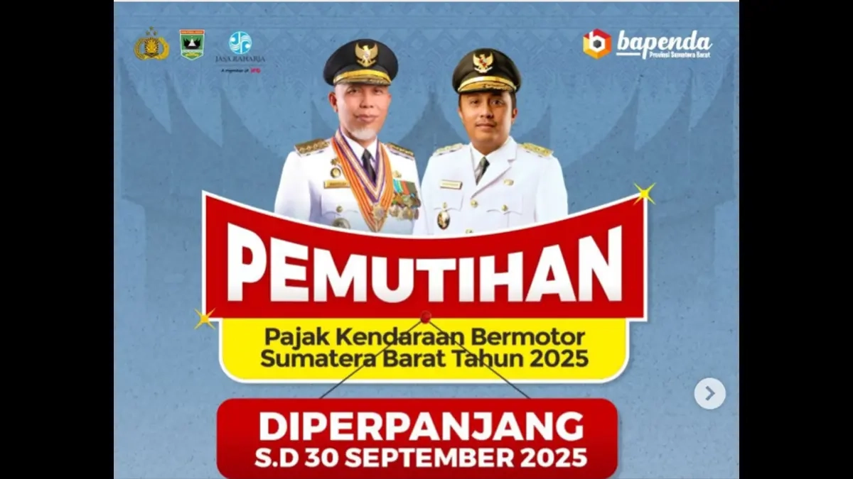 Asyik! Pemutihan Pajak Kendaraan Diperpanjang hingga 30 September