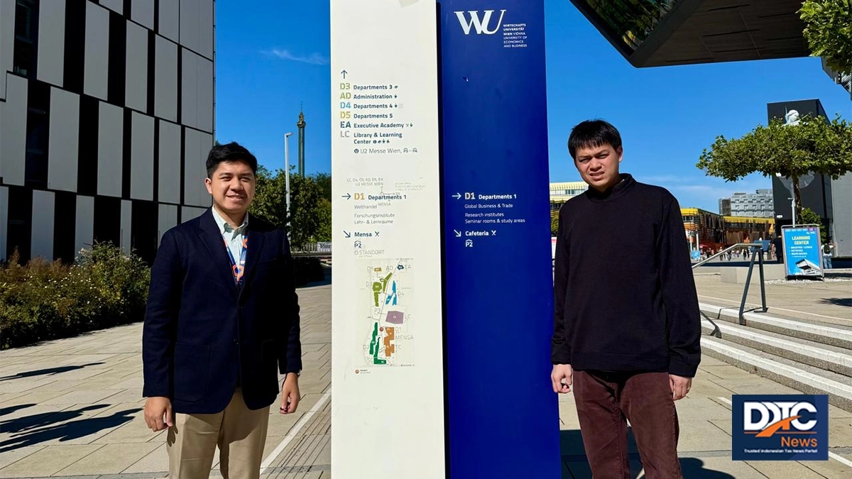 Dua Profesional DDTC Tiba di Vienna, Tempuh Studi Pajak Internasional