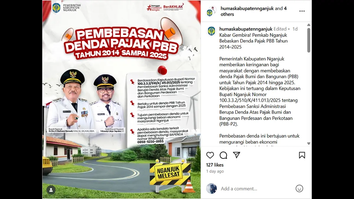Punya Tunggakan PBB Sejak 2014? Pemda Tawarkan Pemutihan Pajak