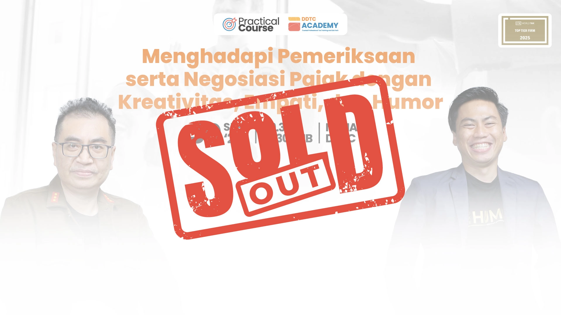 Kuota Penuh, Course Negosiasi Pajak Disambut Antusias!