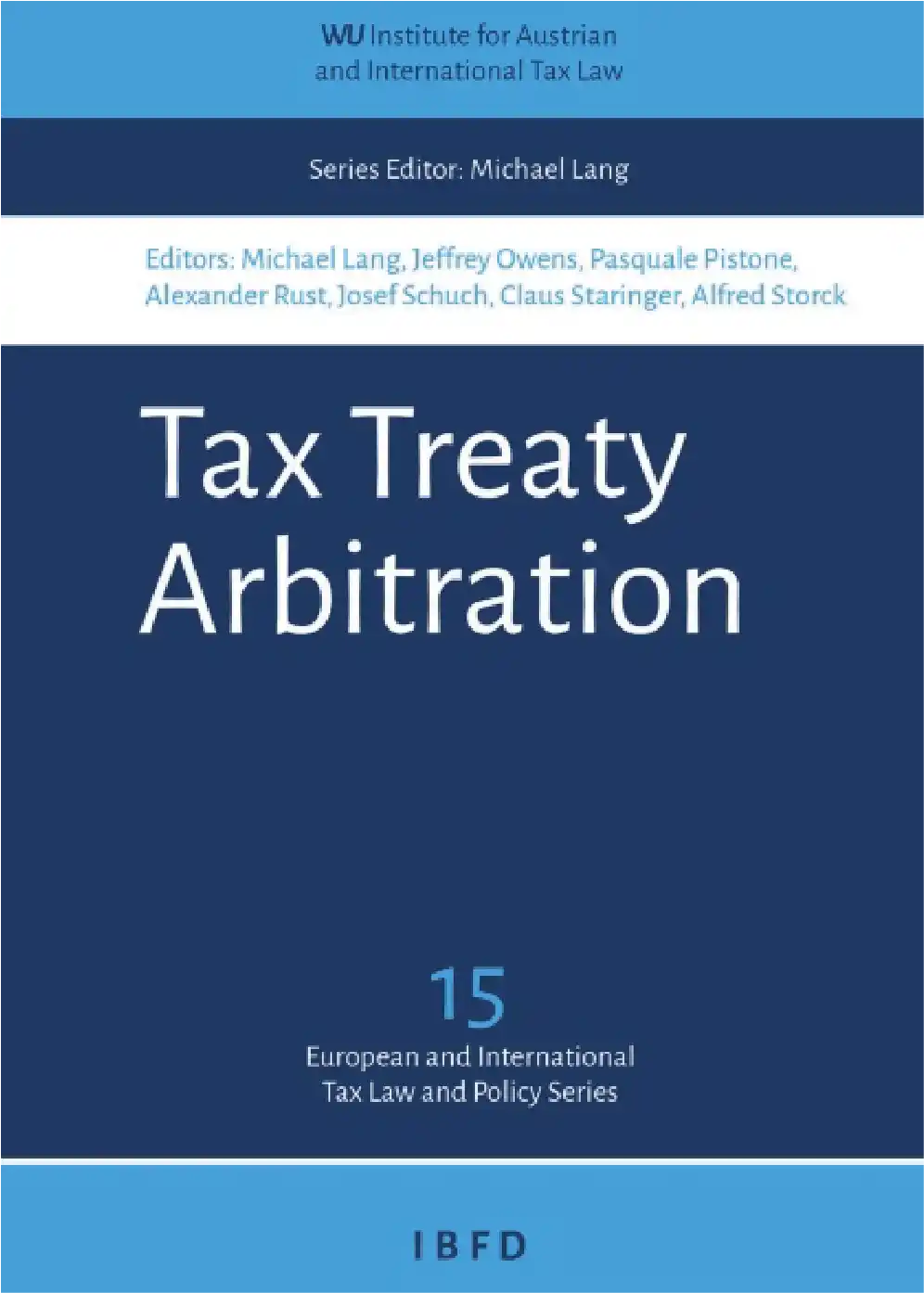 Cover Tax Treaty Arbitration