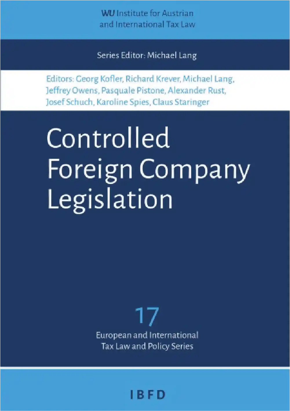 Cover Controlled Foreign Company Legislation