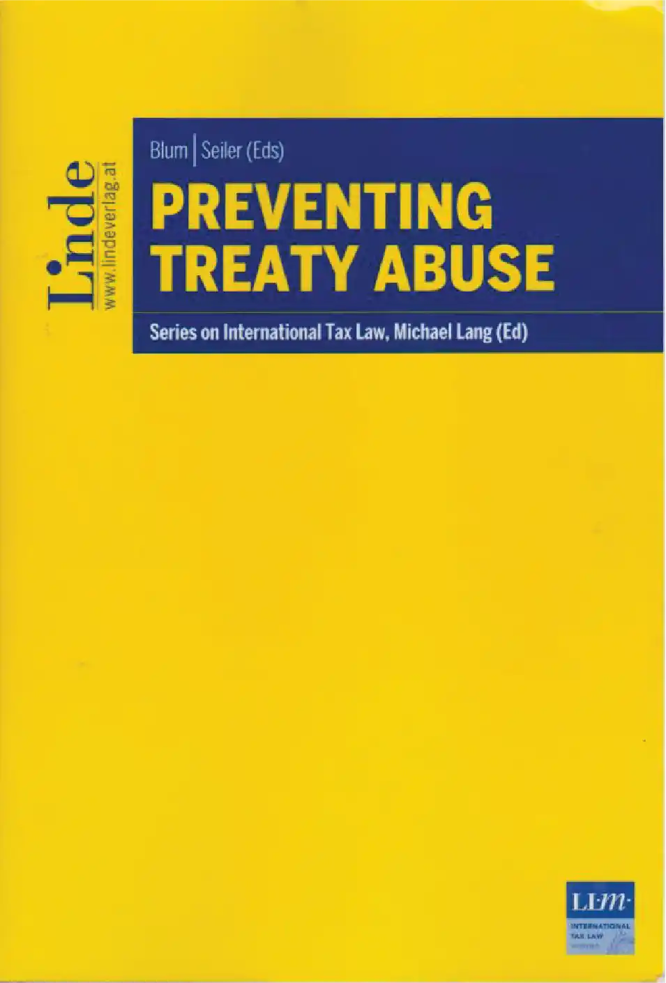 Cover Historical Development of the OECD's Work on Treaty Abuse