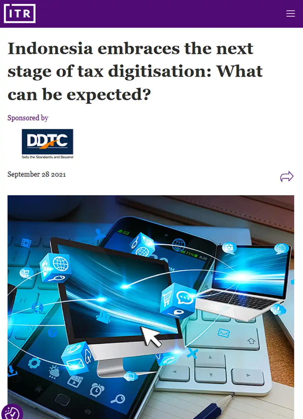 Cover Indonesia Embraces the Next Stage of Tax Digitisation: What Can Be Expected?